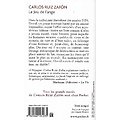 "Le jeu de l'ange, Le Cimetière des Livres oubliés 2" Carlos Ruiz Zafón/ Comme neuf/ Livre poche