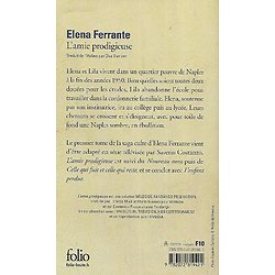 "L'amie prodigieuse" Elena Ferrante/ Très bon état/ Livre poche