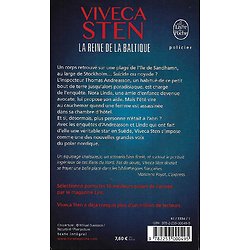 "La reine de la Baltique" Viveca Sten/ Bon état/ Livre poche