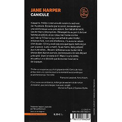 "Canicule" Jane Harper/ Excellent état/ 2018/ Livre poche