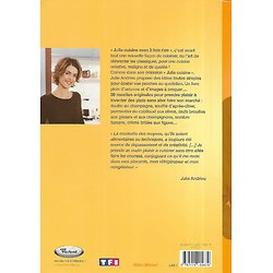"Julie cuisine avec 3 fois rien" Julie Andrieu/ Très bon état/ Livre moyen format