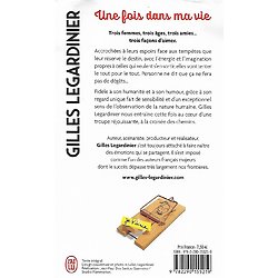 "Une fois dans ma vie" Gilles Legardinier/ Bon état/ 2018/ Livre poche