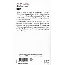 "Ne pleure pas" Mary Kubica/ Très bon état/ 2019/ Livre poche