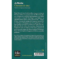 "Chasseurs de têtes" Jo Nesbo/ Très bon état/ 2011/ Livre poche
