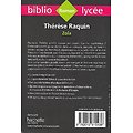 "Thérèse Raquin" Zola/ BiblioLycée/ Hachette/ 2017/ Livre poche