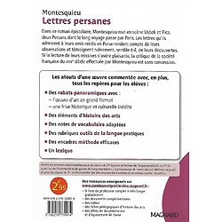 "Lettres persanes" Montesquieu/ Classiques & Patrimoine/ Magnard/ Très bon état/ Livre poche