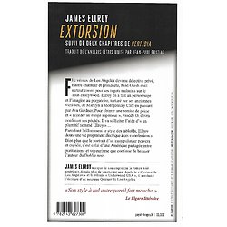 "Extorsion" James Ellroy/ Très bon état/ Rivages/ Livre broché