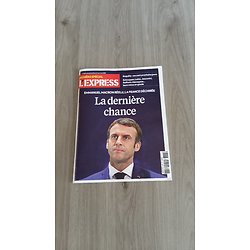 L'EXPRESS n°3695 26/04/2022  N° spécial: Macron réélu, la France déchirée: La dernière chance/ 5 ans pour réformer/ Penser la France