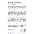 "Paul et Virginie" Bernardin de Saint-Pierre/ Très bon état/ Folio/ 1996/ Livre poche