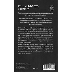 "Grey: Cinquante nuances de Grey (Tome 4) par Christian" EL James/ Excellent état/ 2016/ Livre poche