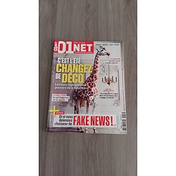 01 NET MAGAZINE n°978 juillet-août 2022 Conception 3D: changez de déco/ Chasseur de  Fake news/ Marc Lévy/ Rando connectée