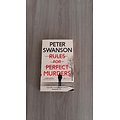 "Rules for perfect murders" Peter Swanson/ Très bon état/ 2020/ Livre poche