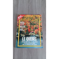GRANDS REPORTAGES n°140 Septembre 1993  Le Québec extrême/ Presqu'île de Crozon, les charmes de la Bretagne/ Haras royal au Maroc/ Bhoutan , la forteresse de Bouddha