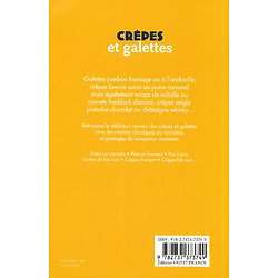 "Crêpes et galettes" de Jacques et Solange Thorel/ Très bon état/ 2017/ Livre broché