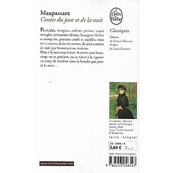 "Contes du jour et de la nuit" Maupassant/ Bon état/ 2014/ Le Livre de poche 