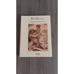 "Don Giovanni" dramma giocoso en deux actes, de Wolfgang Amadeus Mozart/ Très bon état/ 1997/ Livre broché