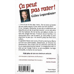 "Ça peut pas rater!" Gilles Legardinier/ Très bon état/ 2016/ Livre poche 
