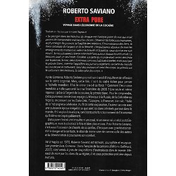 "Extra Pure: Voyage dans l'économie de la cocaïne" Roberto Saviano/ Très bon état/ 2014/ Livre broché