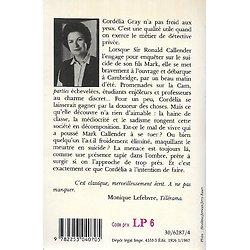 "La proie pour l'ombre" P.D. James/ Bon état d'usage/ 1987/ Livre poche 