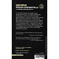 "Mission confidentielle" Lee Child/ Très bon état/ 2022/ Livre poche