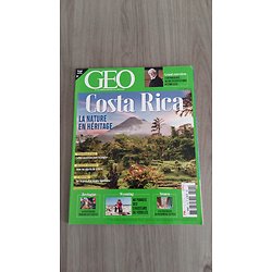 GEO n°529 mars 2023  Costa Rica: La nature en héritage/ Wyoming, terre de fossiles/ Yémen: patrimoine en péril/ Bretagne: invasion de poulpes