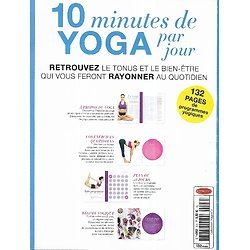 COLLECTION YOGA n°3H 2018 10 minutes de yoga par jour.  Programme fermeté 28 jours. Sculptez votre corps, apaisez votre esprit