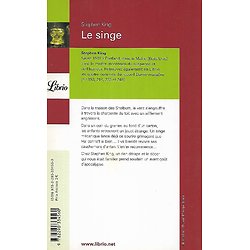"Le singe" suivi de "Le chenal" Stephen King/ Etat correct/ 2008/ Livre poche 
