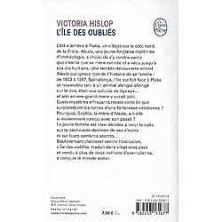 "L'île des oubliés" Victoria Hislop/ Bon état/ 2013/ Livre poche 