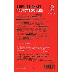"Poulets grillés" Sophie Hénaff/ Très bon état/ 2017/ Livre poche