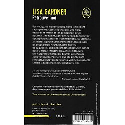 "Retrouve-moi" Lisa Gardner/ Excellent état/ 2023/ Livre poche