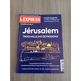 L'EXPRESS n°3781-3782 21/12/2023  Jérusalem, trois mille ans de passions/ Guerre au Proche-Orient/ Dossier longévité