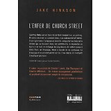 "L'enfer de Church Street" Jake Hinkson/ Gallmeister Neonoir/ Très bon état/ 2015/ Livre broché