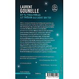 "Et tu trouveras le trésor qui dort en toi" Laurent Gounelle/ Très bon état/ 2019/ Livre poche