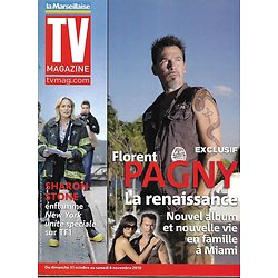 TV MAGAZINE n°20605 30/10/2010  Florent Pagny/ Sharon Stone/ Michel Drucker