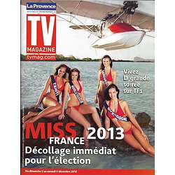 TV MAGAZINE n°21253 30/11/2012  Les Miss France à l'île Maurice/ Jennifer Morrison