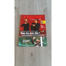 L'EQUIPE MAGAZINE n°1435 16/01/2010  Dugarry & Galthie/ Dakar/ Gilles Simon/ Brandao