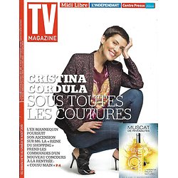 TV MAGAZINE n°21774 10/08/2014   Cristina Cordula/ La recette de Ducasse