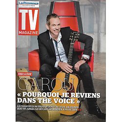 TV MAGAZINE n°22141 18/10/2015  Garou de retour dans "The Voice"/ Julie Andrieu/ Morandini/ "Retour vers le futur"/ Séries & hôpitaux