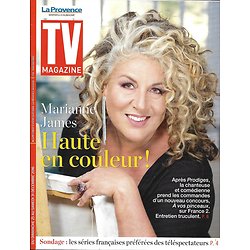 TV MAGAZINE n°22510 25/12/2016  Marianne James, haute en couleur!/ Les séries françaises préférées/ "Les petits meurtres d'Agatha Christie"