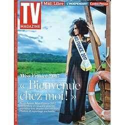 TV MAGAZINE N°22540 29/01/2017  MISS FRANCE 2017-AYLIES/ ARTHUR/ GREY'S ANATOMY