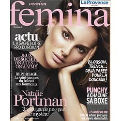 VERSION FEMINA N°773 23/01/2017 NATALIE PORTMAN/ LAPONIE/ PRIX DU ROMAN/ LA POSTE/ JEUX DE SOCIETE