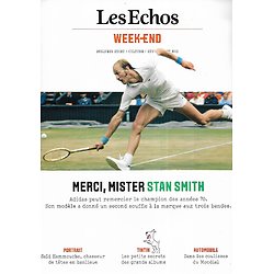LES ECHOS WEEK-END n°47 30/09/2016  Adidas & Stan Smith/ Tintin/ Kuka/ Tintin/ Ryder Cup