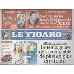 LE FIGARO n°20509 10/07/2010 AFFAIRE BETTENCOURT/CONTADOR/ ROCARD/ LETTONIE