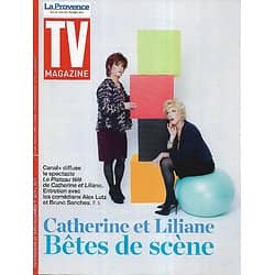 TV MAGAZINE n°22589 26/03/2017  CATHERINE ET LILIANE/ LA QUOTIDIENNE/ FORMULE 1/ VUILLEMIN