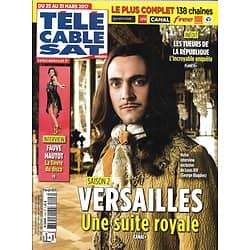 Télé Cable Sat n°1403 25/03/2017  Versailles/ Fauve Hautot/ Laura Smet/ Scarlett Johansson