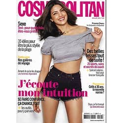 COSMOPOLITAN n°524 juillet 2017 Priyanka Chopra/ Intuition/ Belles fesses/ Grèce