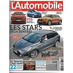 L'AUTOMOBILE MAGAZINE n°783 août 2011  STARS DE LA RENTREE/ GUIDE D'ACHAT/ VOTRE QUOTIDIEN