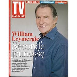 TV MAGAZINE N°22732 10/09/2017  WILLIAM LEYMERGIE/ SOTTO/ DELAHOUSSE/ J.LAMBERT