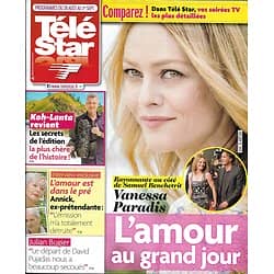 TELE STAR n°2134 26/08/2017  V.Paradis/ Koh-Lanta/ Amour dans le pré/ Kidman/ Wahlberg