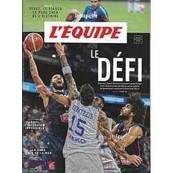 L'EQUIPE MAGAZINE n°1834 09/09/2017  Basket: les Bleus/ Tevez/ Skate à marseille/ Kung-fu en Ouganda